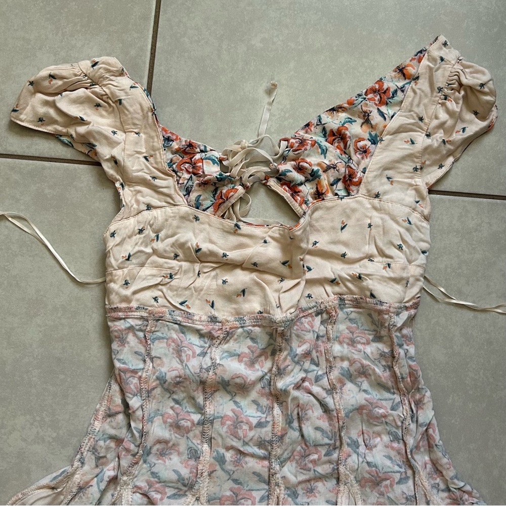 Free People Ponderosa Open Back Mini Dress - Picture 10 of 10